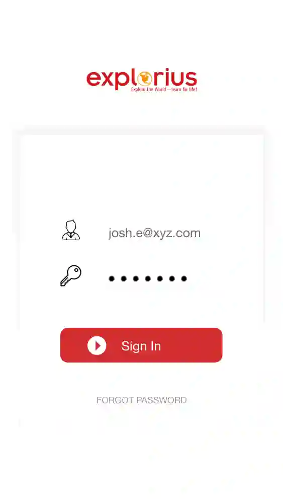 Explorius Login
